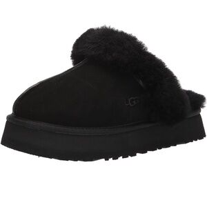UGG Women's Black Disquette Slippers